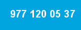 977 120 05 37 977 120 05 37